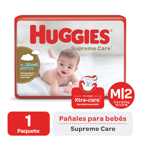 Pañal Huggies Supreme Care Ahorrapack